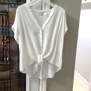 Tie top blouse